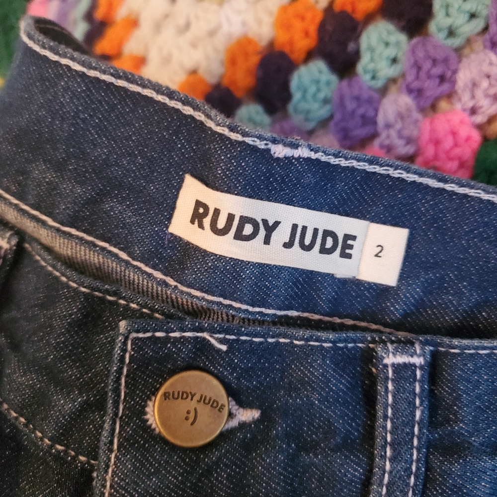 NWT Rudy Jude utility jeans 2 indigo - Picture 3 of 3
